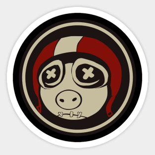 Roadhog Pig Sticker